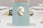Blue Heron Wedding Invitation, an Invitation Template by by creative paper (Thumbnail 5 of 5)
