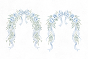 30 Elegant Watercolor Blue Floral, an Illustration by Elegant_Studio44 (Thumbnail 4 of 4)