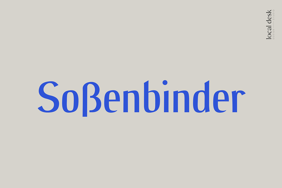 Gerda – A Calligraphic Sans Serif, a Sans Serif Font by Local Desk Designstudio (Photo 17 of 19)
