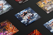 5 Football Flyer Templates, a Flyer Template by OnurDemircan (Thumbnail 3 of 6)
