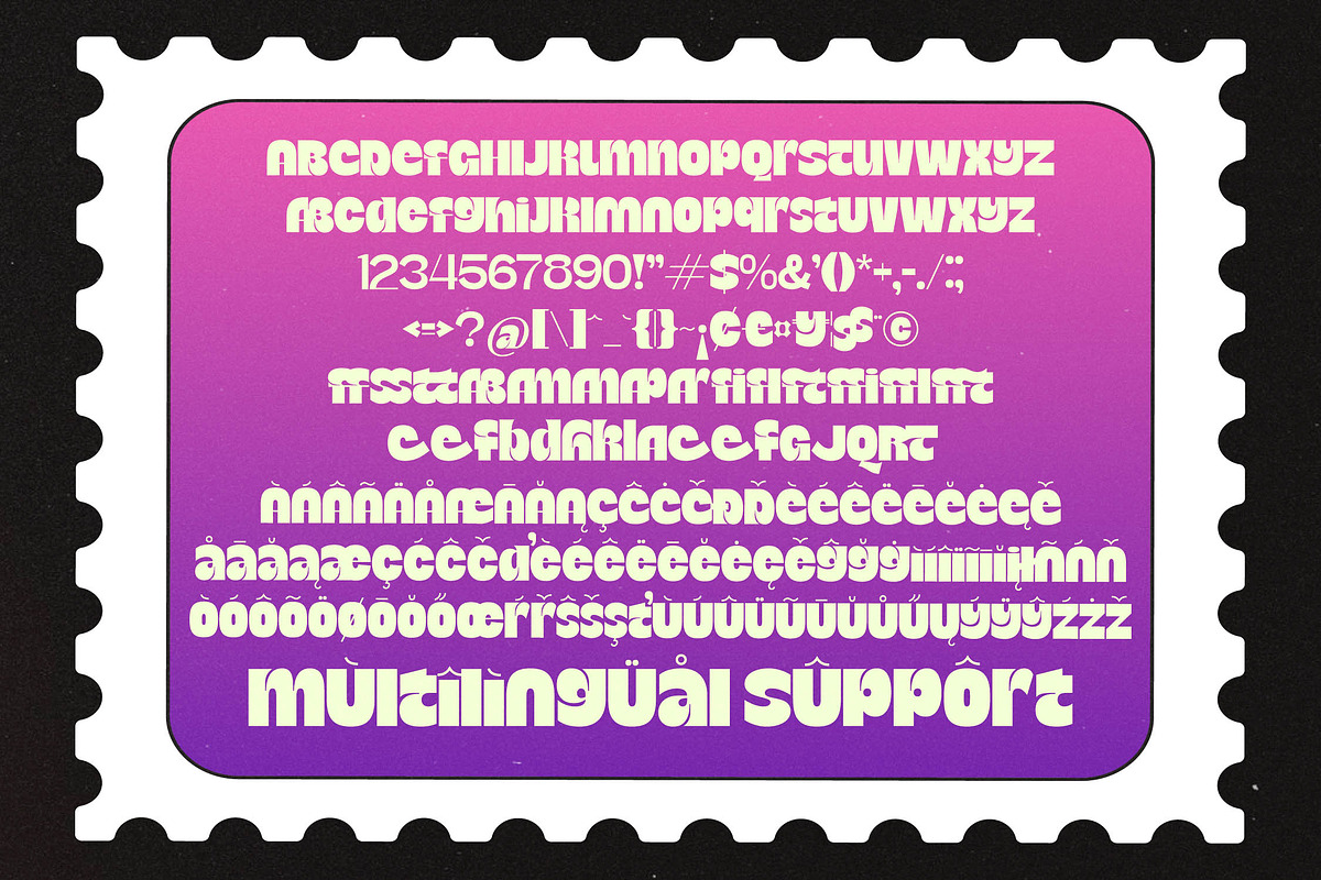Bangkoq Bold Modern Display Font, a Sans Serif Font by timelesstype.co (Photo 19 of 20)