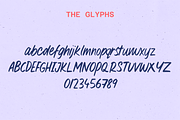 Willow wisp hand painted font, a Script Font by zansari foundry (Thumbnail 2 of 4)