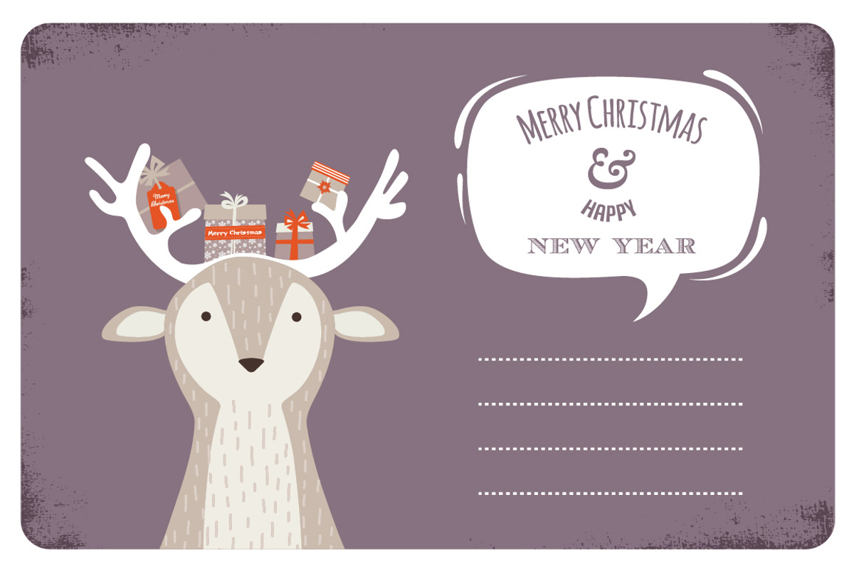 9 Cute Winter/Holiday Greeting Cards, a Graphic by jenny lipets (Photo 10 of 10)