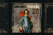 Grunge Borders, a Texture Graphic by Misprinted Type (Thumbnail 1 of 8)