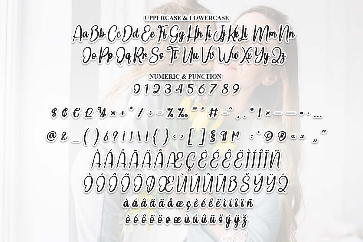 Motherday | Script Font, a Handwritten Font by Scratchones (Photo 7 of 9)