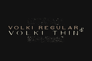 VOLKI - Vintage Handwritten Typeface, a Sans Serif Font by Roman Paslavsky (Thumbnail 2 of 11)