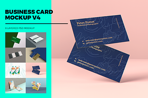 Business Card MockUp V4