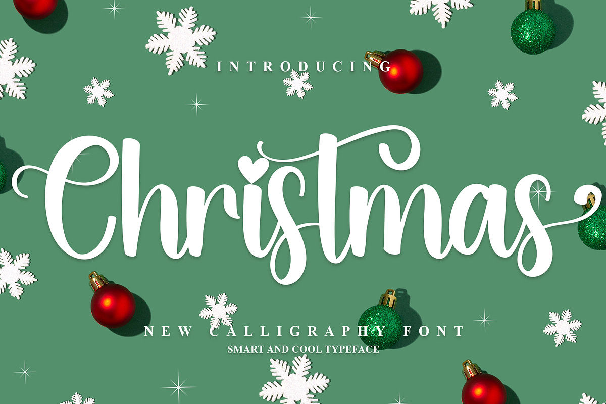 Christmas Font, a Script Font by Akrinity Digital (Photo 1 of 6)