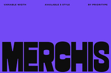 PC Merchis - Modern Brutalism Font