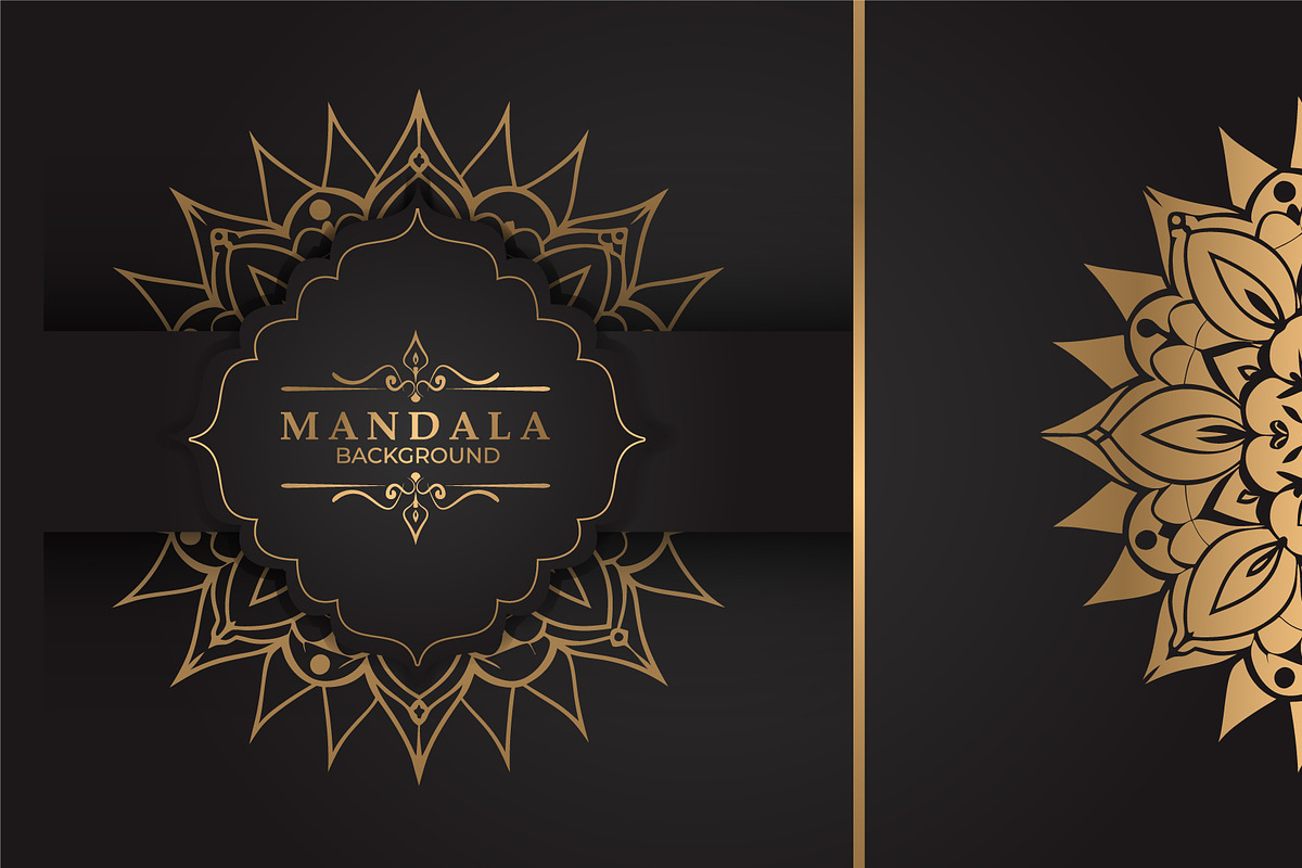 Luxury Colorful Islamic Mandala, a Background Graphic by hkmonir (Photo 2 of 3)