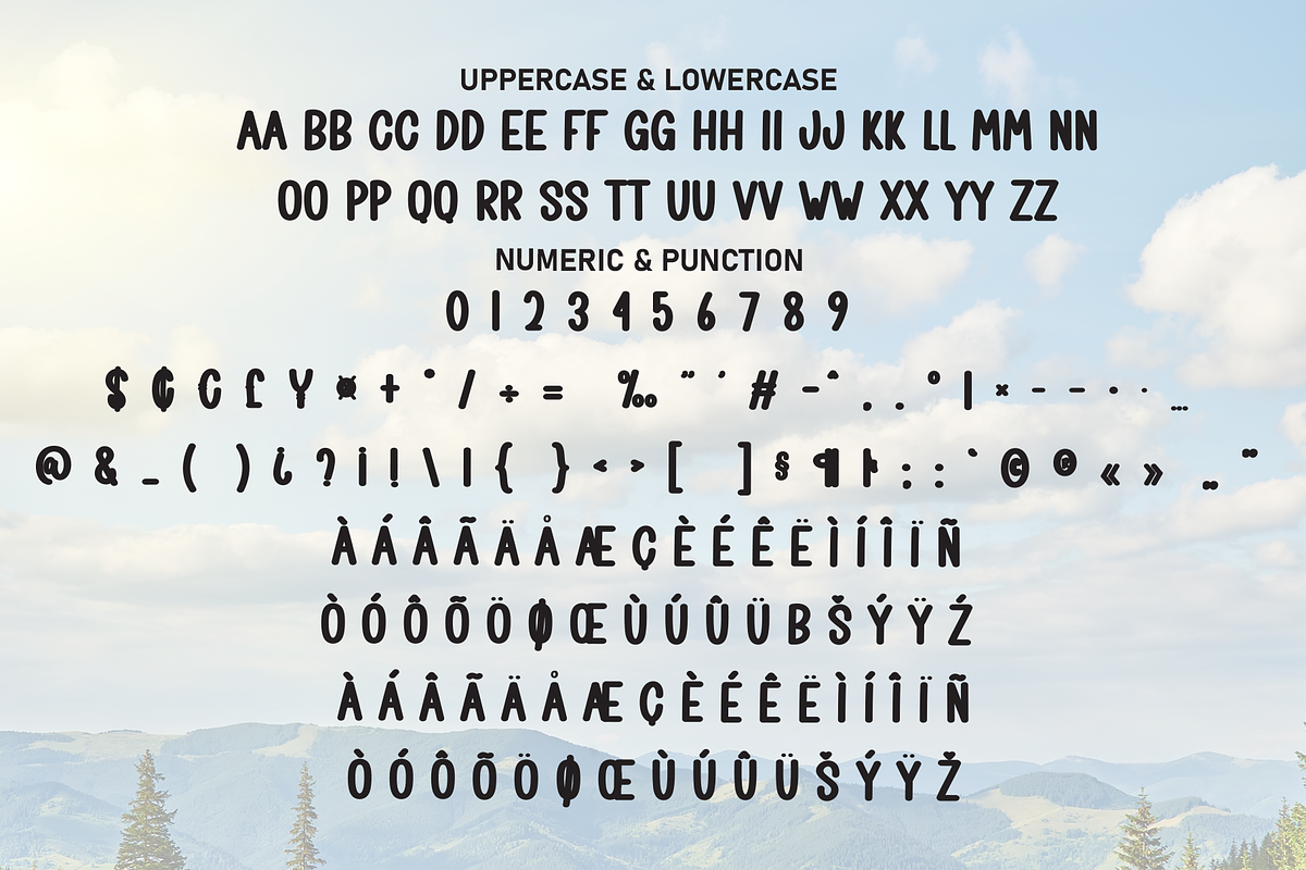 Mountain | Script Font, a Script Font by Scratchones (Photo 7 of 8)