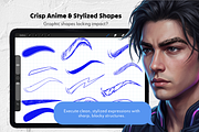 Procreate Eyebrow Stamps, a Brush Add-On by Selentaori Studio (Thumbnail 8 of 12)