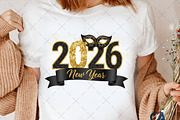 New Year 2026 Design Clipart, an Illustration by Creative Art (Thumbnail 2 of 5)
