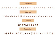 Oakley is a cute handwritten font, a Handwritten Font by Brown Cupple (Thumbnail 4 of 5)