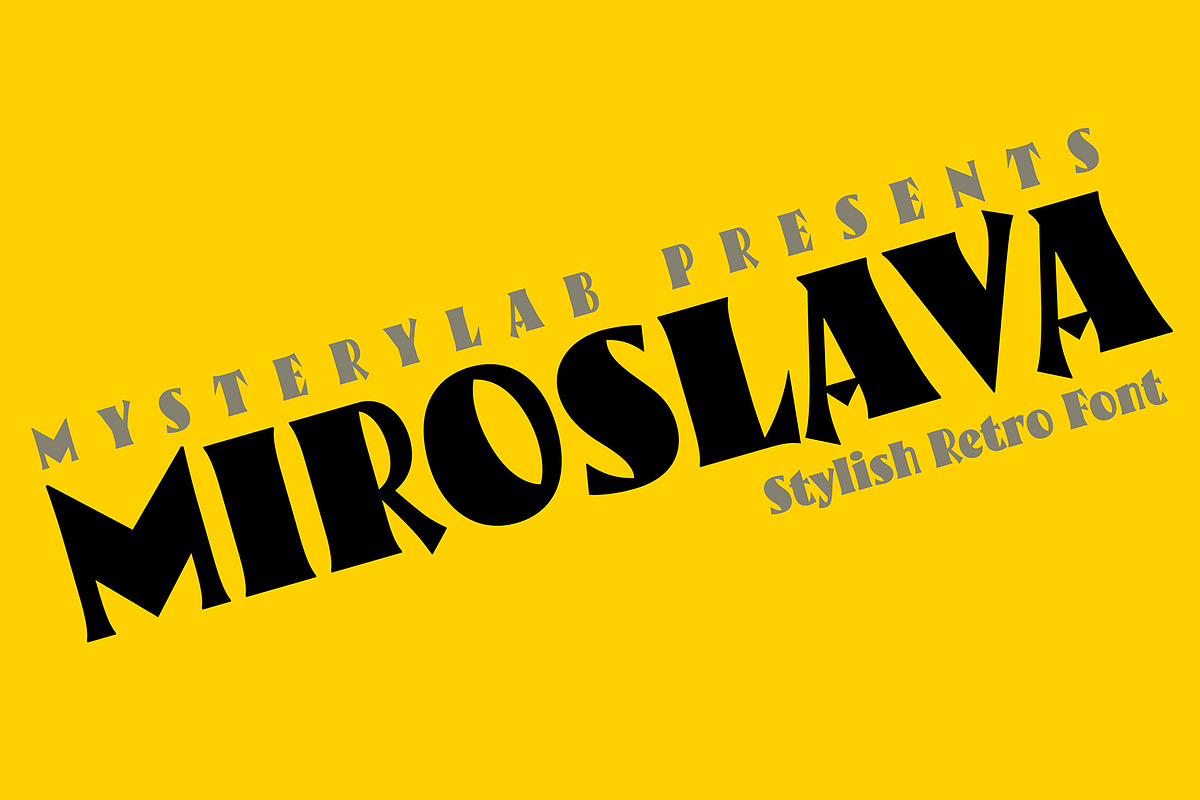 Miroslava Font, a Serif Font by Mysterylab Designs (Photo 2 of 9)