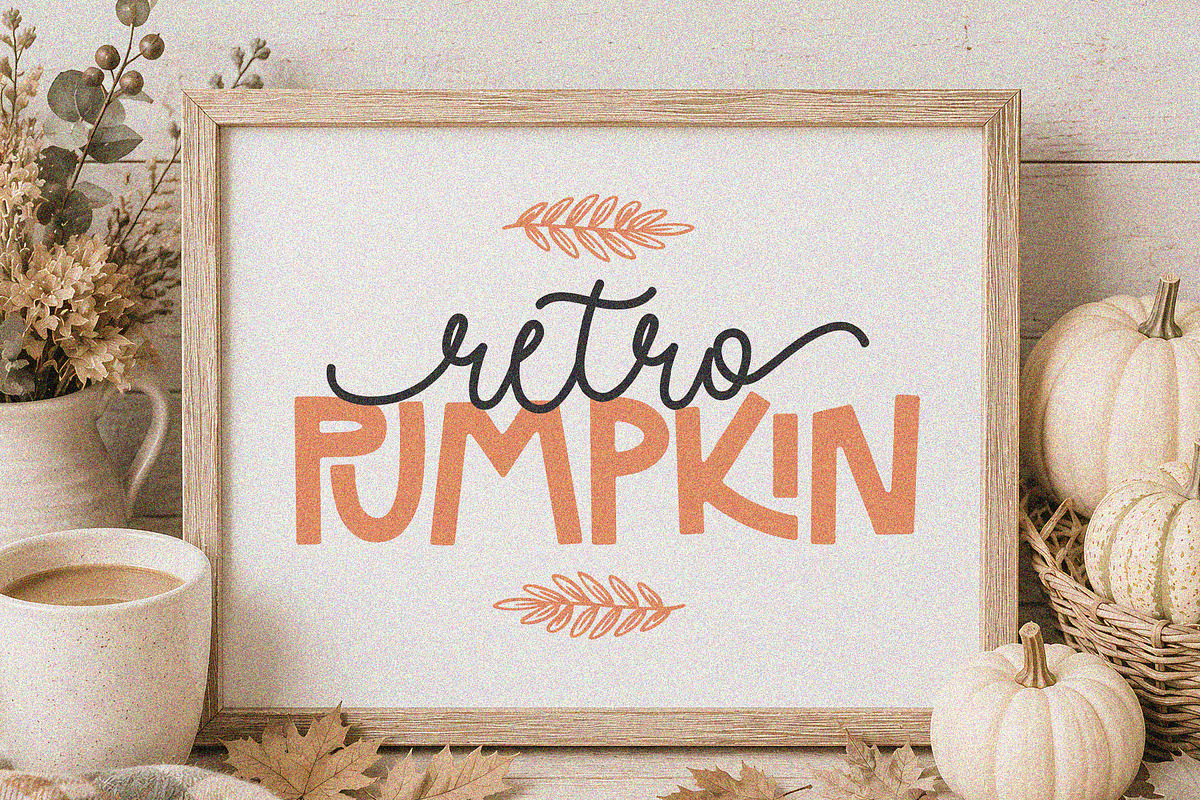 Fall Thankfully Fun & Cute Font Duo, a Handwritten Font by Airotype (Photo 4 of 12)