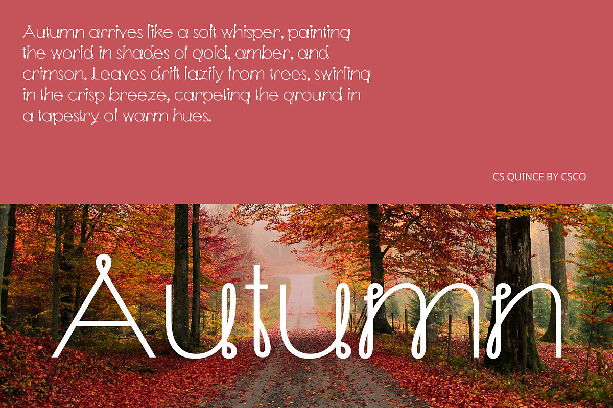 CS Quince – Cute Font, a Sans Serif Font by Craft Supply Co. (Photo 6 of 8)