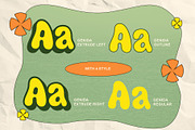 Genida 3D, a Sans Serif Font by Craft Supply Co. (Thumbnail 2 of 8)