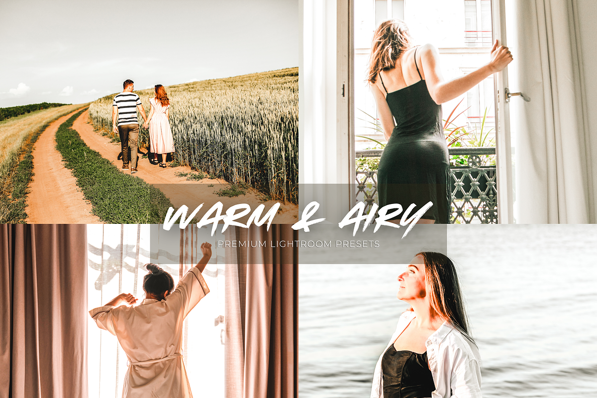 10 Warm and Airy Lightroom Presets, a Preset Add-On by RamsaGraphi (Photo 1 of 9)