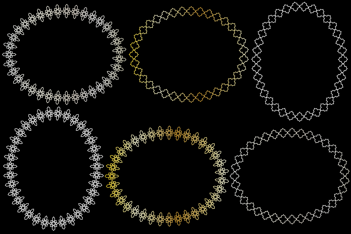 Moroccan Metallic Frames preview 5