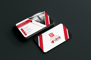 Corporate Business Card design, a Business Card Template by Logo_Luck