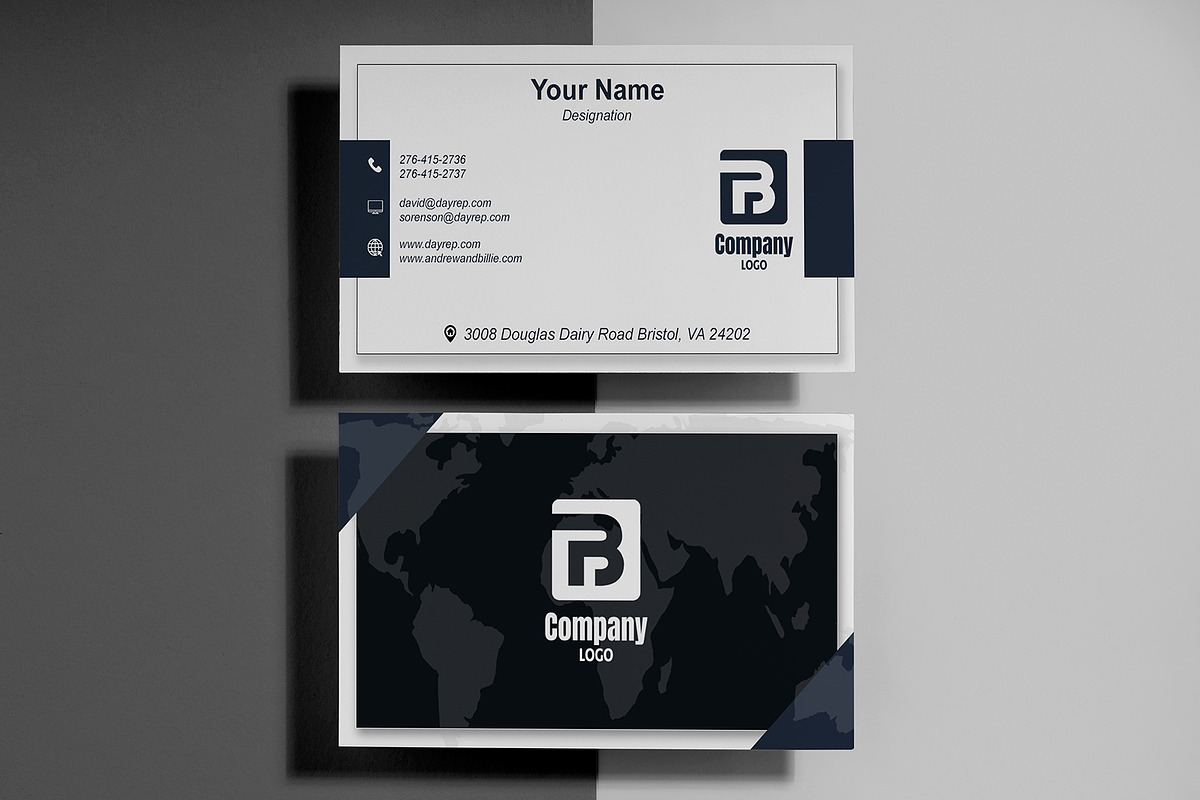 Minimal Business Card for Corporate preview 2