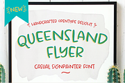 Queensland Flyer, a Sans Serif Font by KLUGE+CO (Thumbnail 10 of 10)
