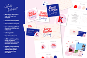 Retro Canva logo & brand kit bundle, a Branding & Logo Template by Kurly Creative (Thumbnail 2 of 13)