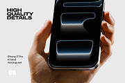 Holding iPhone 17 Pro Mockup Set 2, an iPhone Mockup by Croma Studio (Thumbnail 4 of 4)