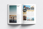Luxury Travel Magazine Template, a Magazine Template by DesignCrest (Thumbnail 7 of 11)