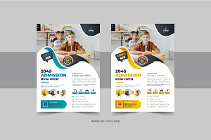 Educational flyer or school flyer, a Flyer Template by Pavel_design