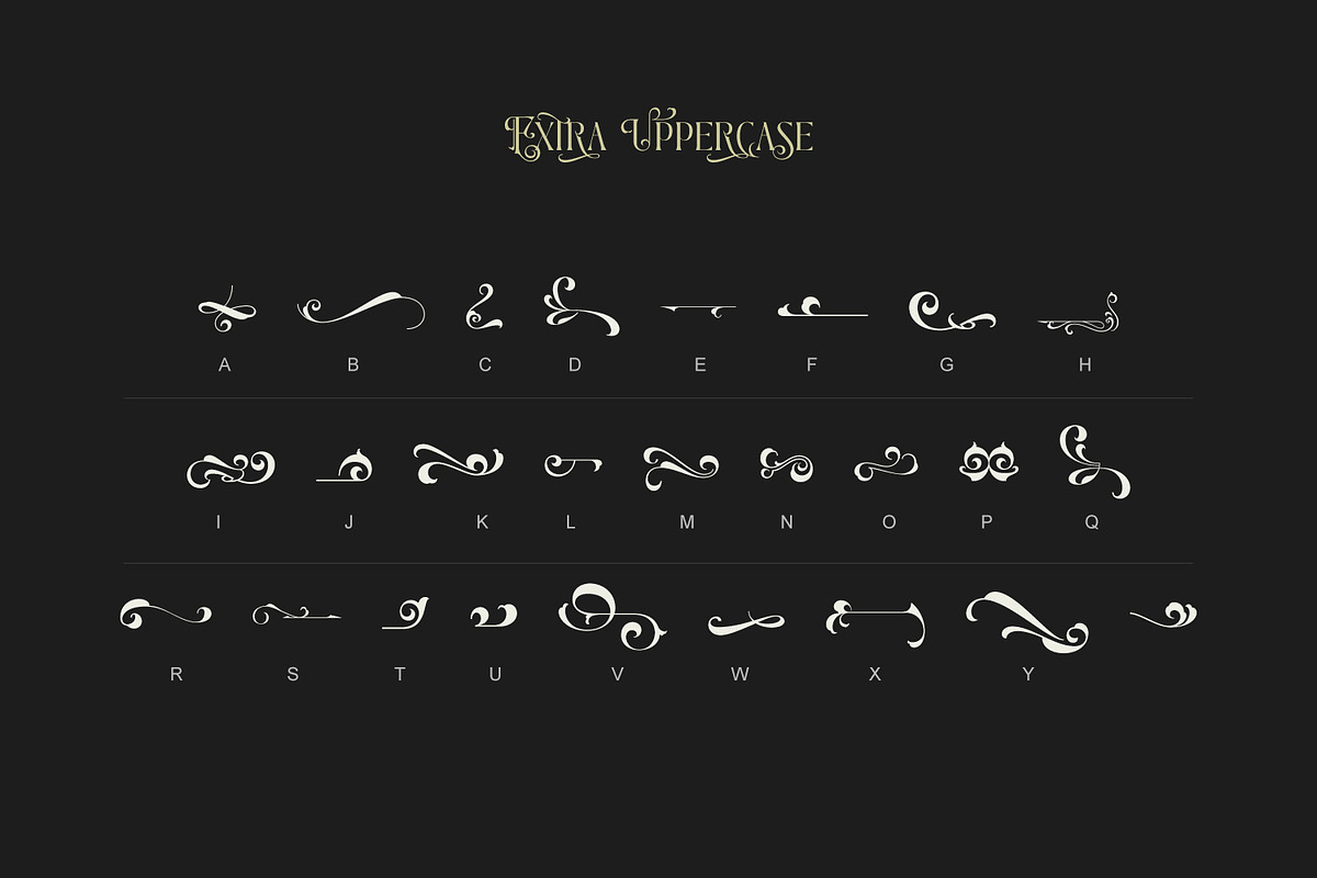 Cekoria - Decorative Display Family, a Serif Font by creativemedialab (Photo 7 of 10)