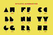Morro - Geometric figures font, a Font by Great Scott! (Thumbnail 5 of 11)