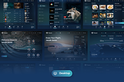 Flyment - SAAS Entertainment UI Kit, an UI Kit Template by Agensip Design Agency (Thumbnail 7 of 10)
