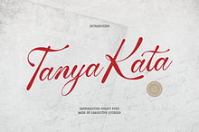 Tanya Kata | Handwritten Script