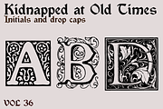 Kidnapped at Old Times 36, a Blackletter Font by Intellecta Design (Thumbnail 1 of 4)