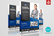 Accounting Company Services Canva, a Flyer Template by PSDPixel (Thumbnail 4 of 4)