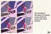 Vintage Paper texture PSD mockup, a Texture Graphic by Lisa Mill (Thumbnail 2 of 8)