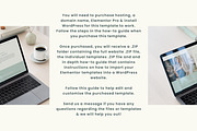 Yoga Studio Elementor Template, a WordPress Template by Templatez.Co (Thumbnail 9 of 9)
