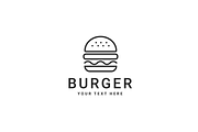 Burger Logo Design, a Branding & Logo Template by Soufone (Thumbnail 1 of 3)