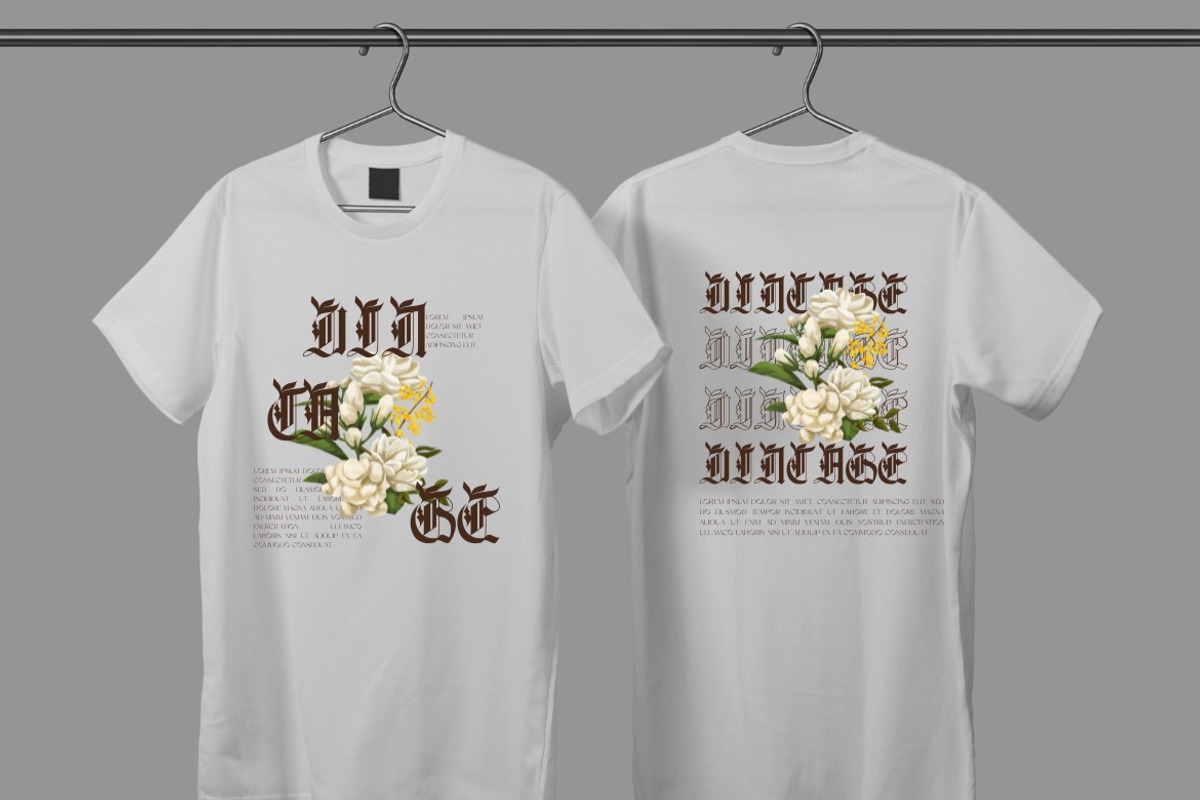 Jevilla - Gothic Blackletter Font, a Blackletter Font by Dhabee (Photo 2 of 17)