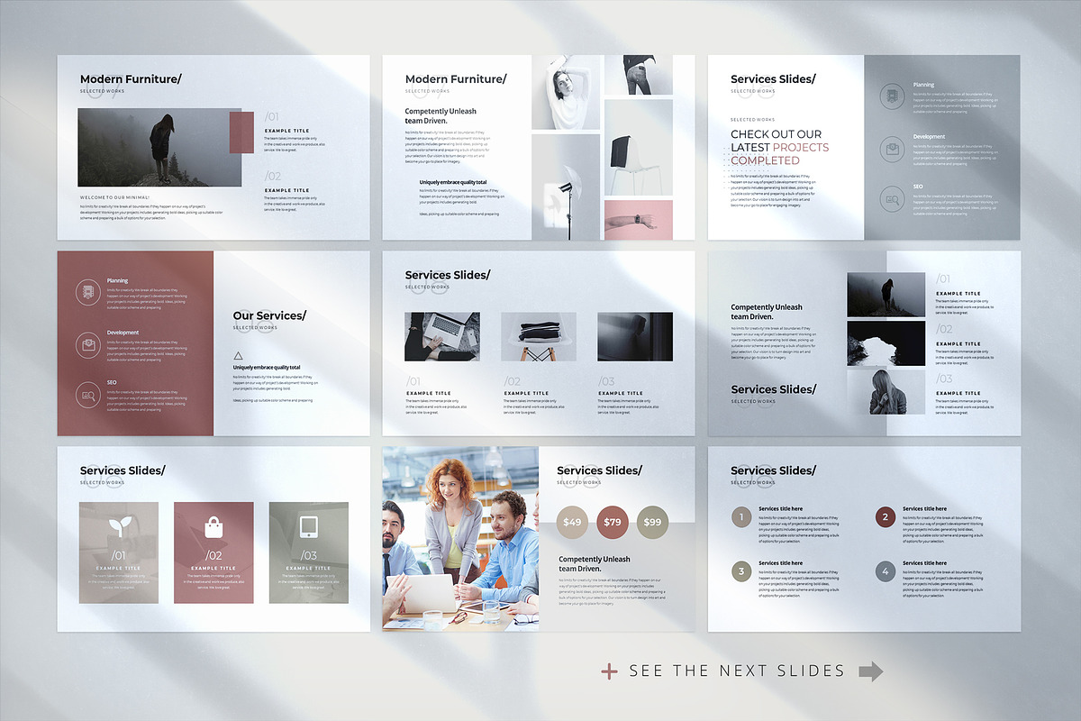 Insert Modern Google Slides Template, a Presentation Template by WhiteGraphic (Photo 7 of 14)
