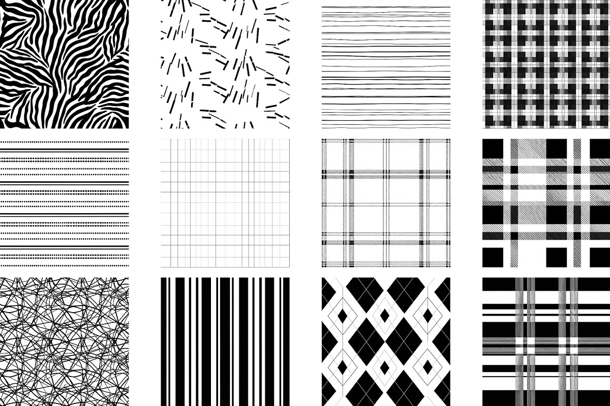 Black and White Stripes Paper, a Pattern Graphic by Wow Magic (Photo 3 of 3)