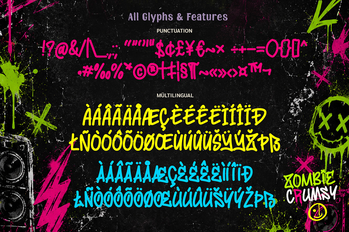 Zombie Crumsy, a Handwritten Font by BBtypeStudios (Photo 10 of 12)