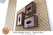 Peg Board Accessories Tissue box, a Templates & Theme by StanleyTirtoutomo (Thumbnail 3 of 11)