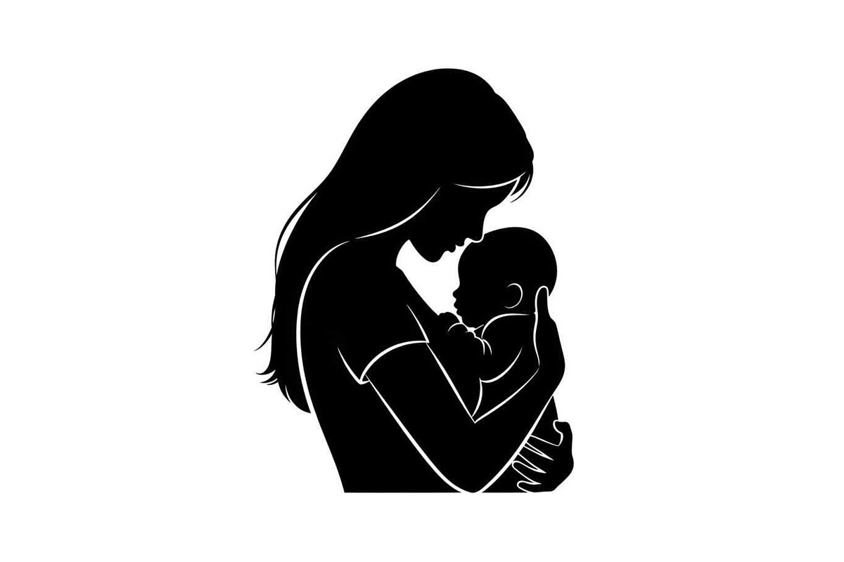 50 Mother and Baby Love Silhouette S, an Illustration by Designs_River (Photo 29 of 51)