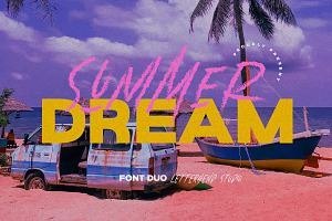 Summer Dream Font Duo