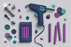 Wax Seal Toolkit Editable Objects
