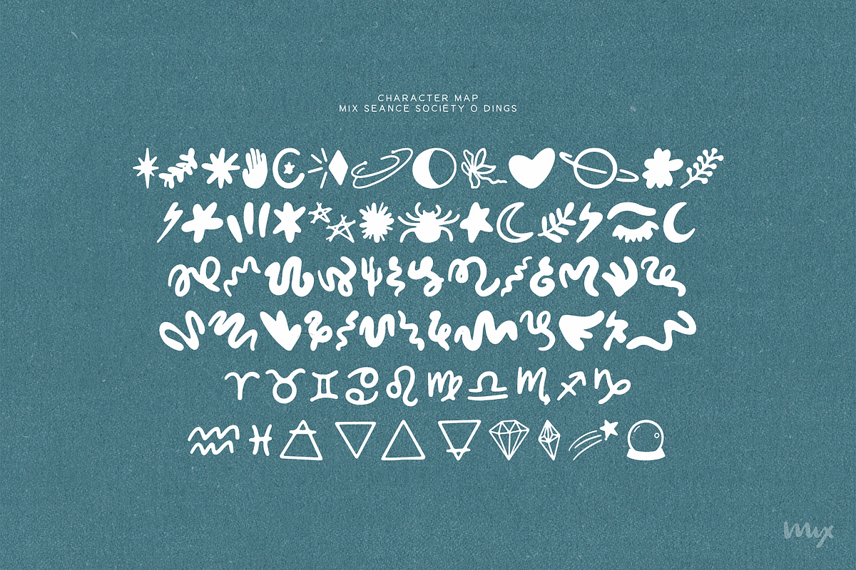 Seance Society — A Spooky Trio, a Handwritten Font by Mix Fonts (Photo 4 of 9)