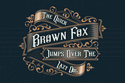 Graphite - Vintage Decorative Font, a Font by HansCo Studio (Thumbnail 2 of 11)